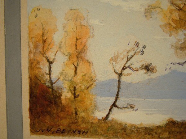 JOHN HUBERT BEYNON Watercolor Painting Canadian 1890-1970 Watercolour