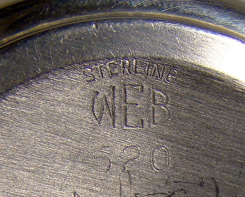 Sterling Silver Baby Mug 1950s - Never Monogrammed