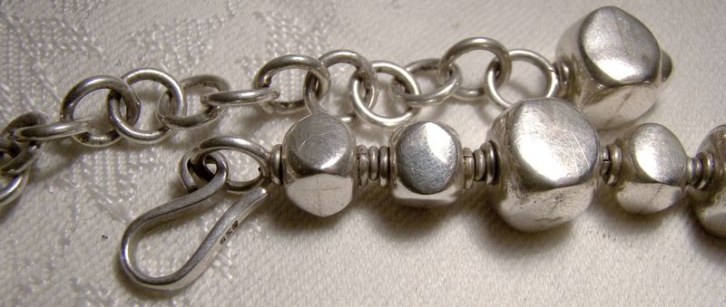 Ilaria Peru 950 Silver Beads Necklace - 60.2 Grams