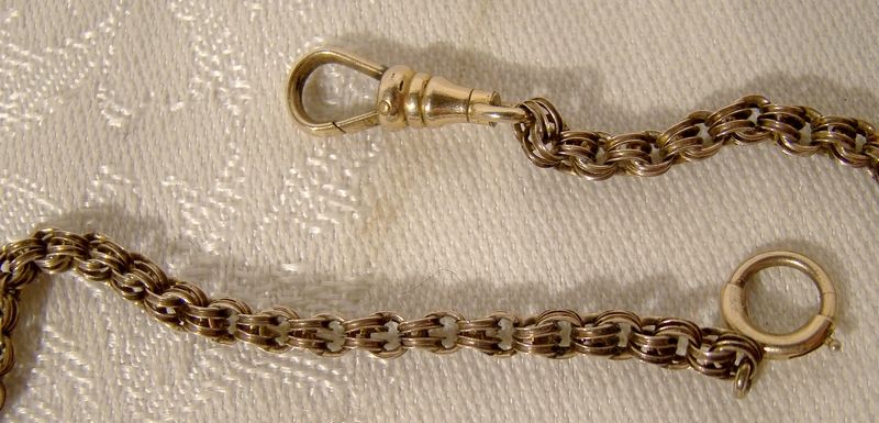 10K Victorian 19th Century Chain Necklace