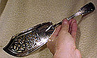 English 19thC LARGE S/P FISH SERVER c1850-70 Barnard