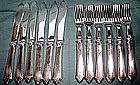 Mappin & Webb SP PENBURY FISH SET for 6