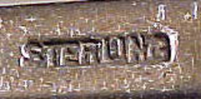 EDWARDIAN STERLING GRADUATED PEARLS BAR PIN c1910