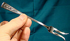 Wallace CARTHAGE Sterling 2 TINE BUTTER PICK c1917