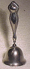 STERLING HANDLE DINNER BELL c1900