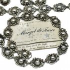 Margot de Taxco #5270 Mexican Silver Necklace 2 Bracelets Earrings Set