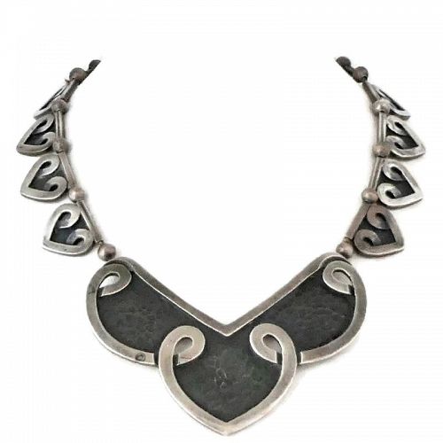 Margot de Taxco #5195 Mexican Sterling Silver Necklace