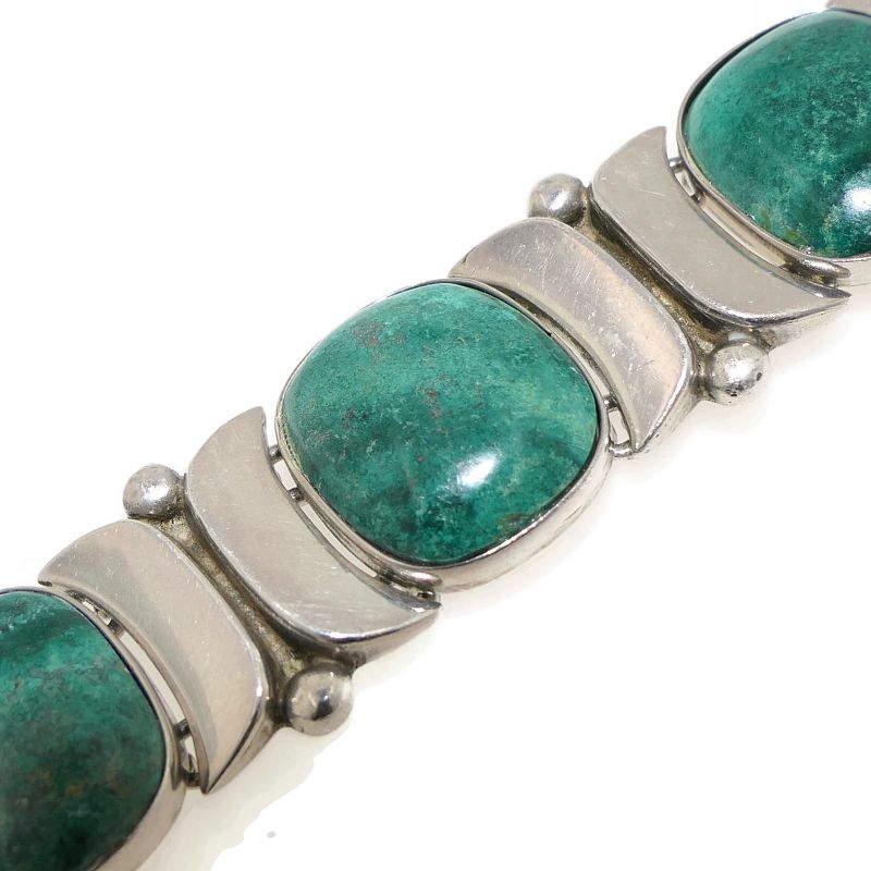 Mexican Silver shops Multi Stone Bracelet