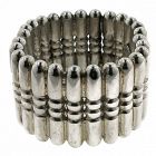 Hector Aguilar for Coro Mexican Sterling Silver Bullet Bracelet