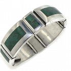 Felipe Martinez Piedra y Plata Chrysocolla Sterling Silver Bracelet