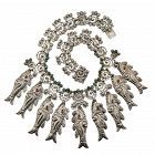 Matl Matilde Poulat Mexican Fish Sterling Silver Necklace