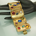 Statement Edouard Rambaud Paris Bracelet Huge Stones