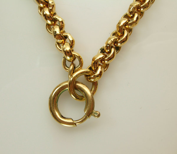 1970 Signed Chanel Barbaric Style Drop Collar Necklace