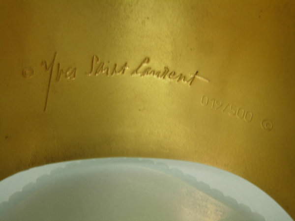 Yves Saint Laurent Byzantine Poured Glass Bracelet 1980