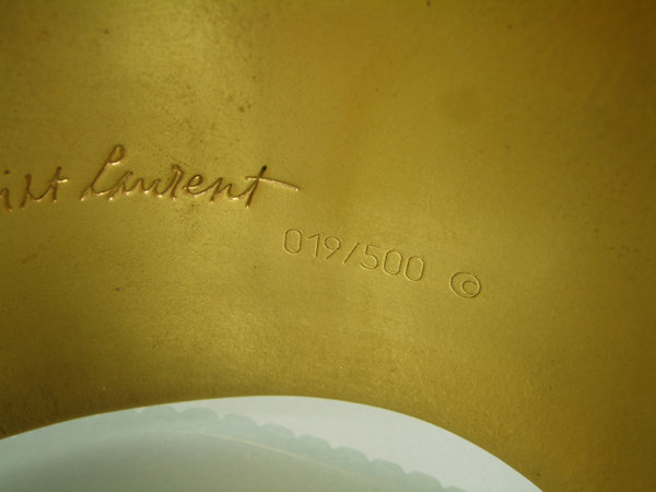 Yves Saint Laurent Byzantine Poured Glass Bracelet 1980
