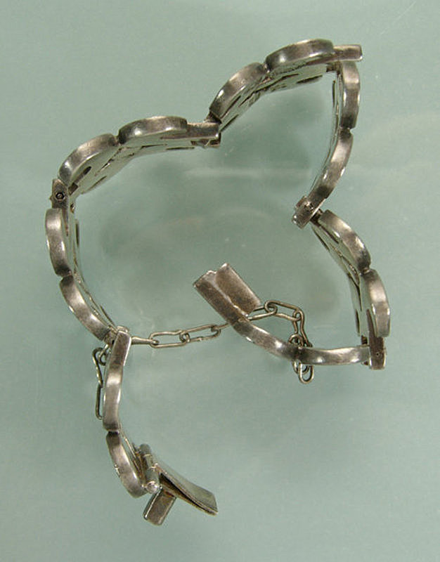 Exceptional Heavy Silver Los Ballesteros Link Bracelet