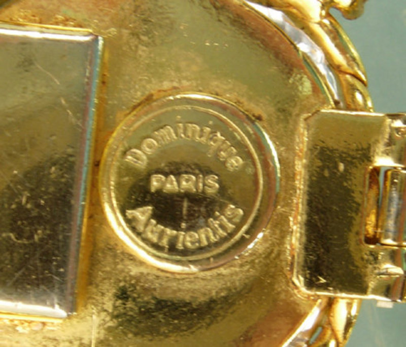Dominique Aurientis Paris Poured Glass, Strass Bracelet