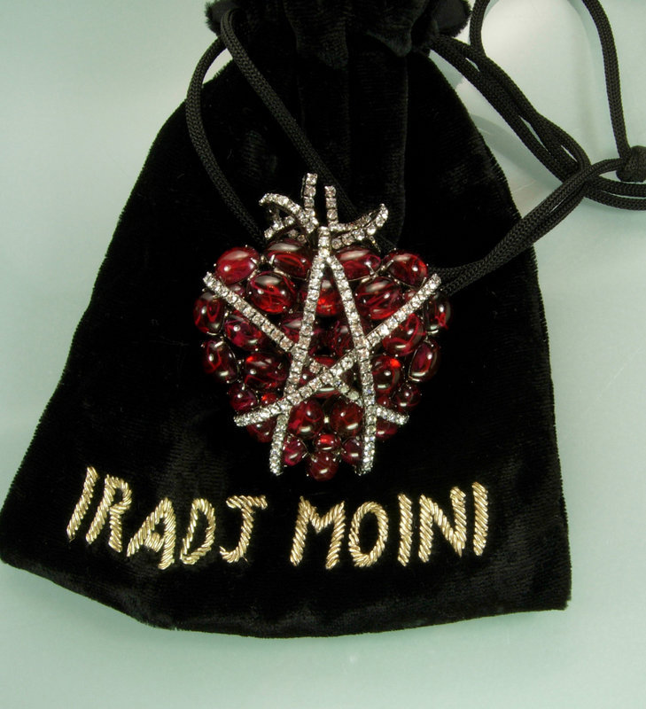 Iradj Moini Wrapped Heart Pin / Pendant, After Verdura