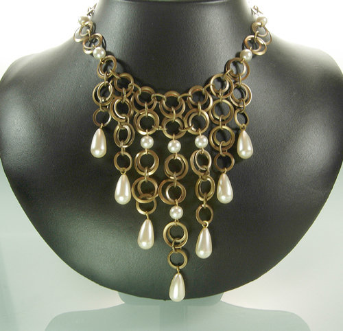 Beautiful Langani Anni Schaad Chains, Pearls Necklace