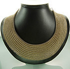 Fabulous Statement Chainmaille Bib Necklace: Eve France