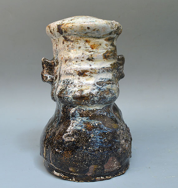 Modern Japanese Karatsu Vase by Nakagawa Jinembo