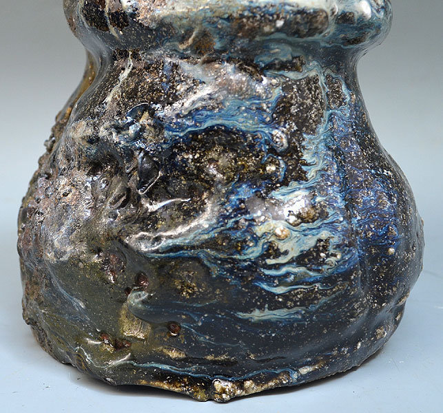 Modern Japanese Karatsu Vase by Nakagawa Jinembo