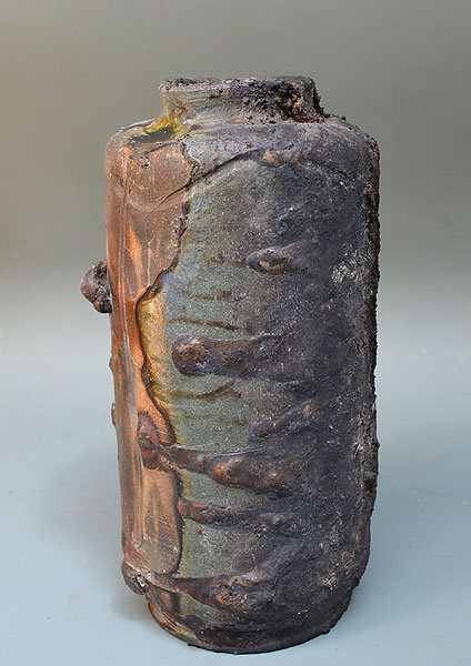 Contemporary Bizen Vase by Yamamoto Izuru