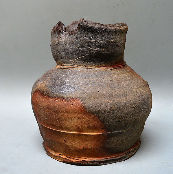 Japanese Pottery Vase by Jeff Shapiro