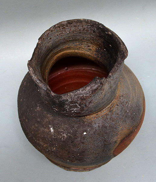 Japanese Pottery Vase by Jeff Shapiro
