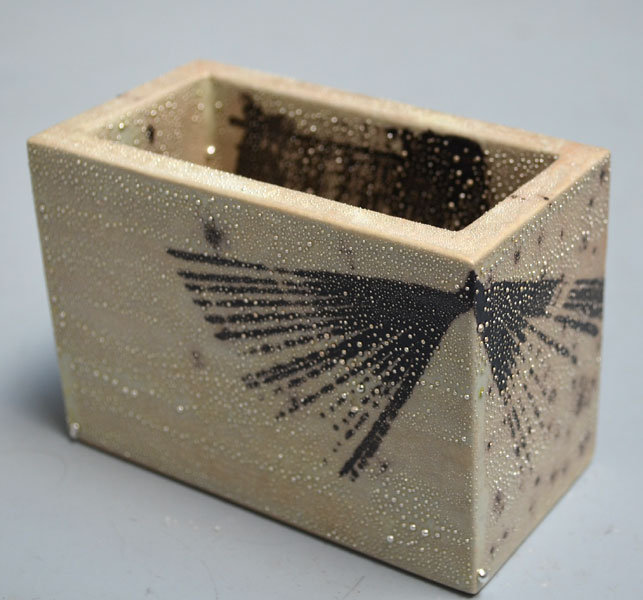 Ceramic and Glass Box by Kondo 
Takahiro