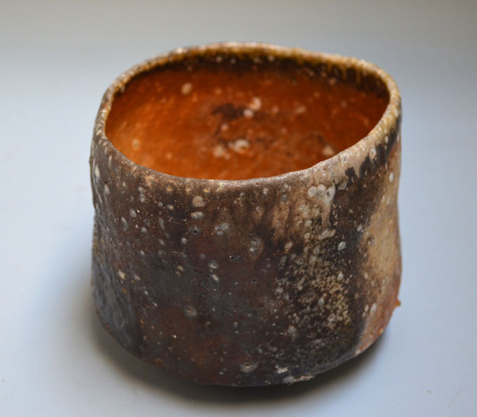 Shigaraki Chawan Tea Bowl by Sugimoto Sadamitsu, Daiki