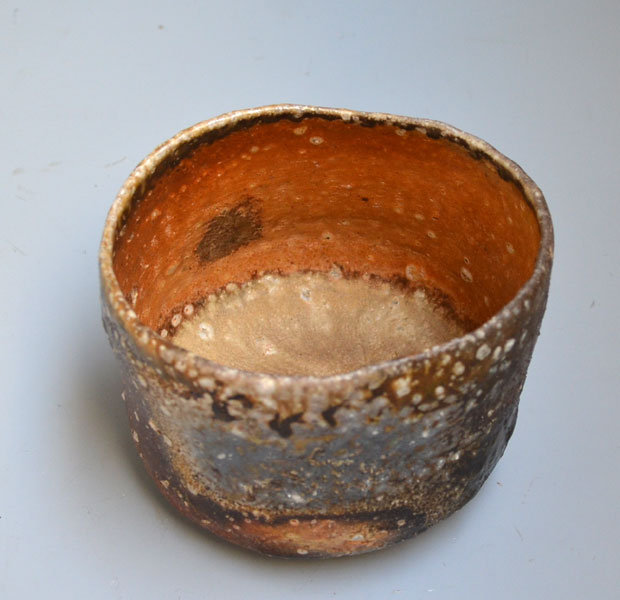 Shigaraki Chawan Tea Bowl by Sugimoto Sadamitsu, Daiki