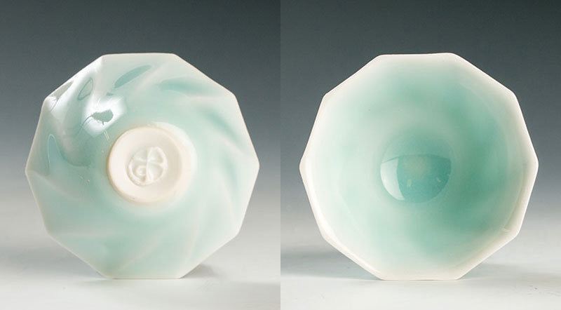 Suzuki Osamu and Sodeisha Ceramic Japanese Sake Cup Set
