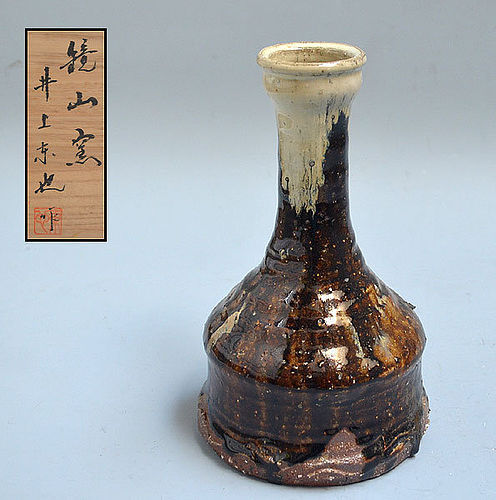 Contemporary Chossen Karatsu Vase by Inoue Toya