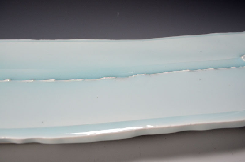 Huge Celadon Platter by Yoshikawa Masamichi