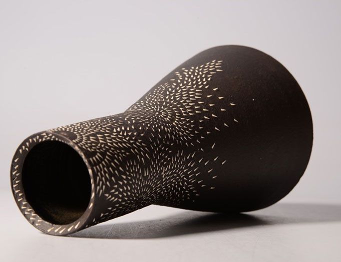 Kitamura Junko Contemporary Japanese Ceramic Vase