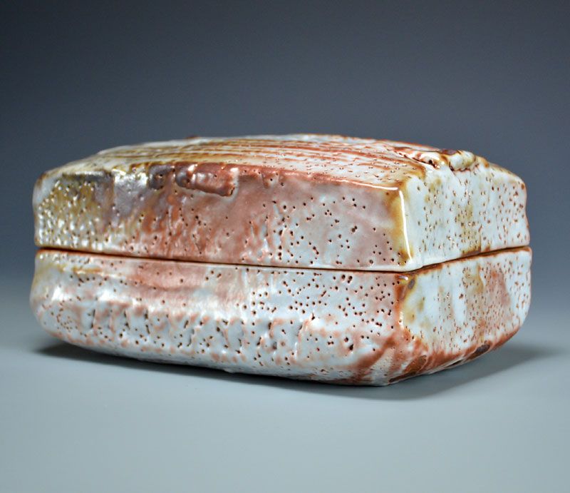 Hori Ichiro Contemporary Shino Ceramic Box