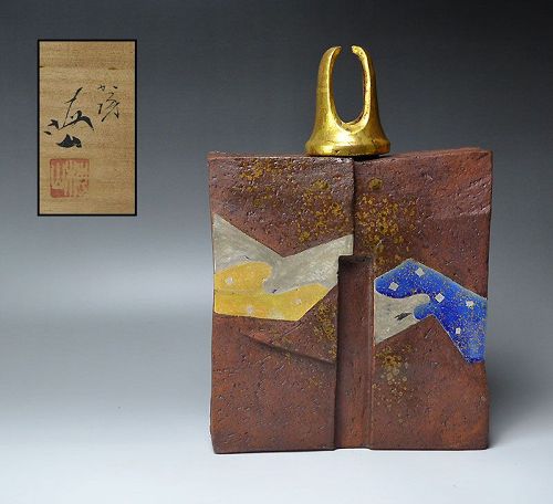 Contemporary Vase by Nakamura Takuo (Baizan III)