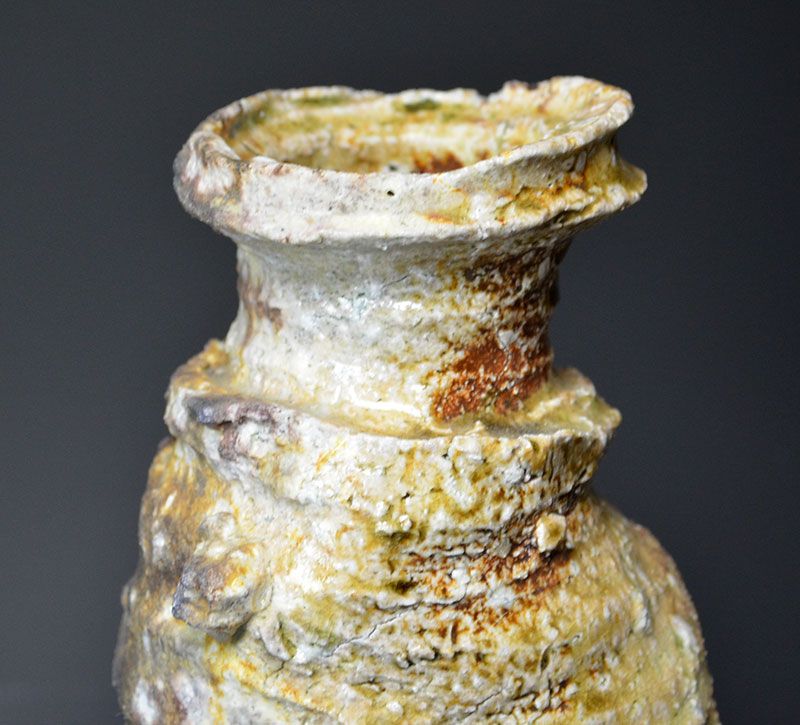 Murakoshi Takuma Ash-glazed Shigaraki Vase