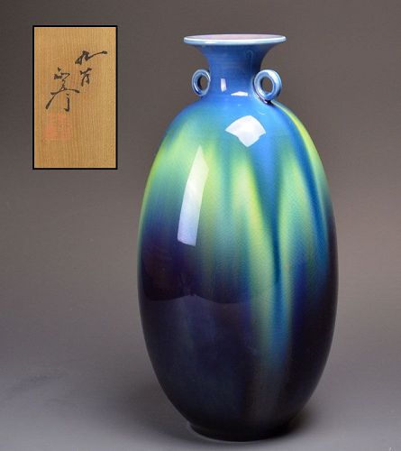 LNT Tokuda Masahiko (Yasokichi III) Porcelain Vase