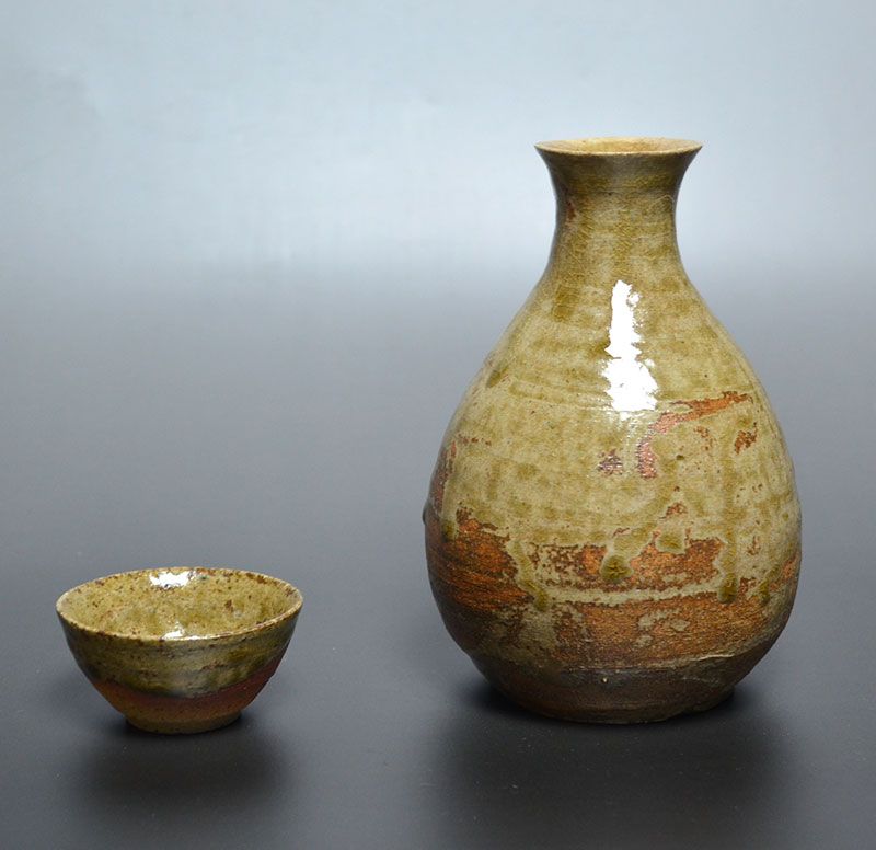 Rare Hai-yu Sake Set by Kamoda Shoji