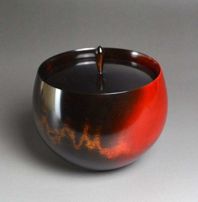 Tanaka Eiko Hand Turned and Lacquered Wooden Bowl