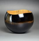 Tanaka Eiko Hand Turned and Lacquered Wooden Bowl