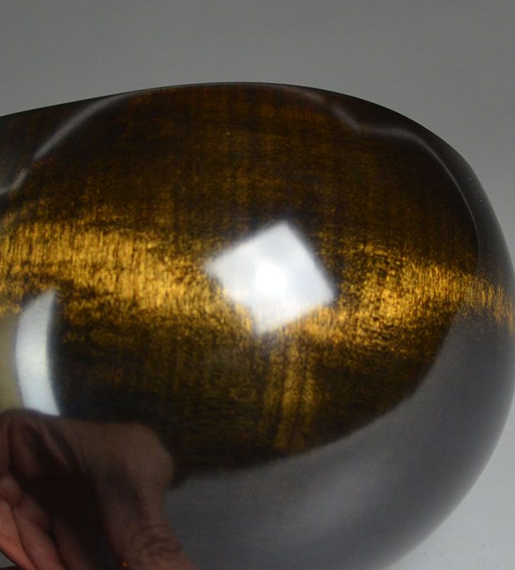 Tanaka Eiko Hand Turned and Lacquered Wooden Bowl