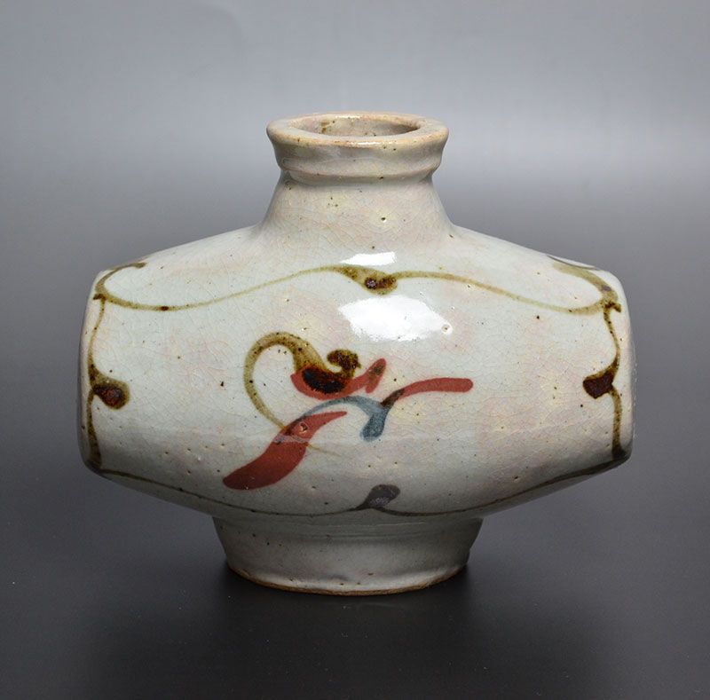 Museum Quality Japanese Pottery Vase by Kawai Kanjiro