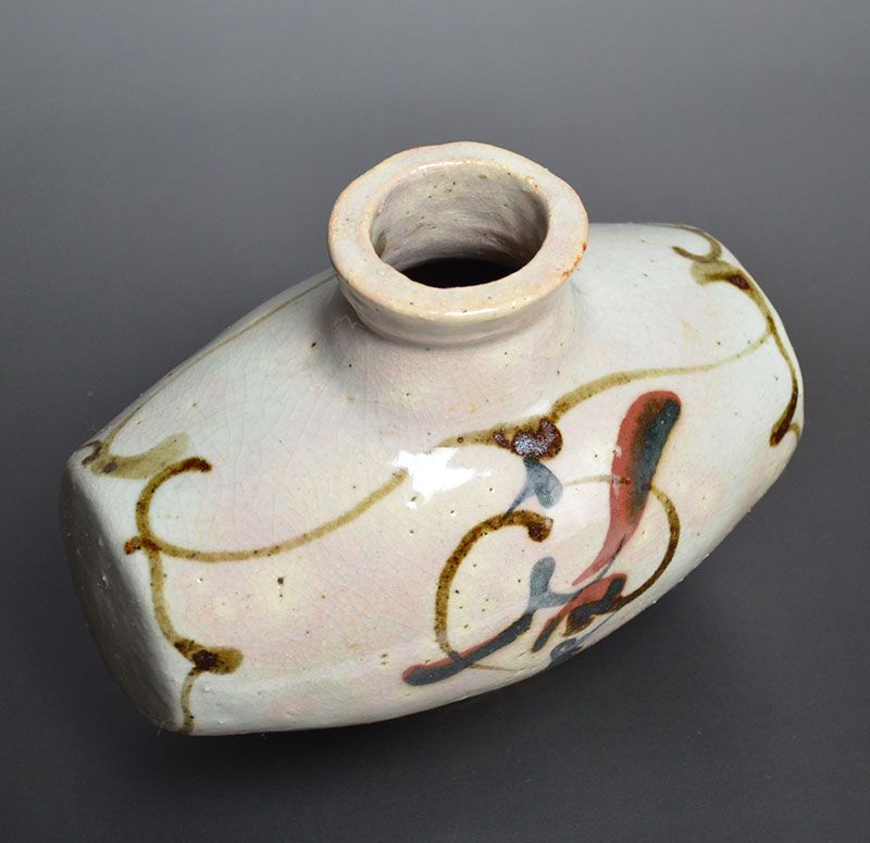 Museum Quality Japanese Pottery Vase by Kawai Kanjiro