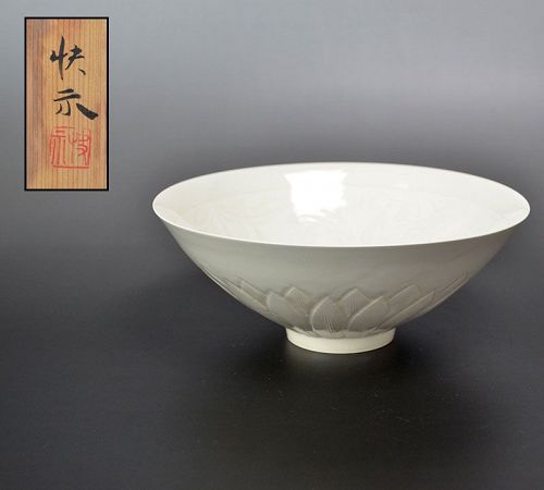 LNT Tsukamoto Kaiji White Porcelain Bowl