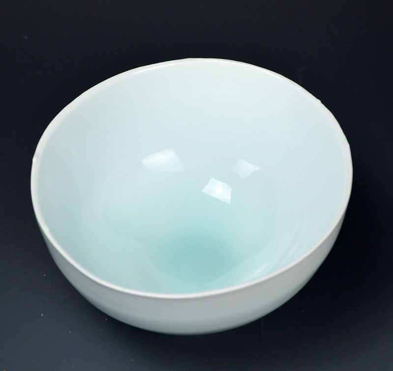 Contemporary Emerald Bowl by Kato Tsubusa