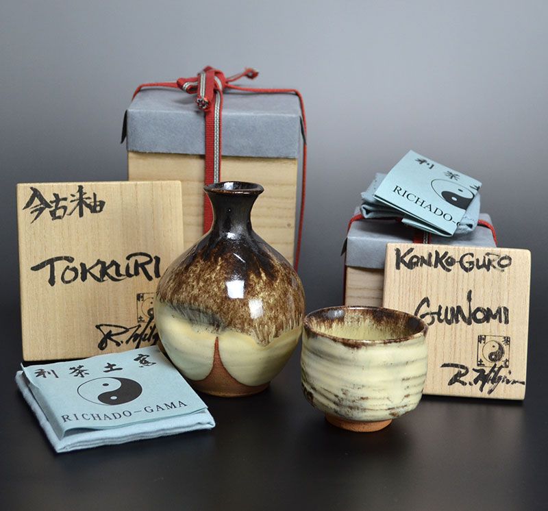 A Konko-yu sake set, by Richard Milgrim
