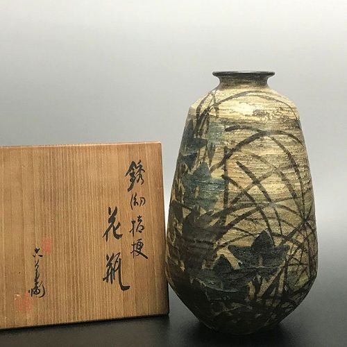 Classical Kiyomizu Rokubei VI Vase